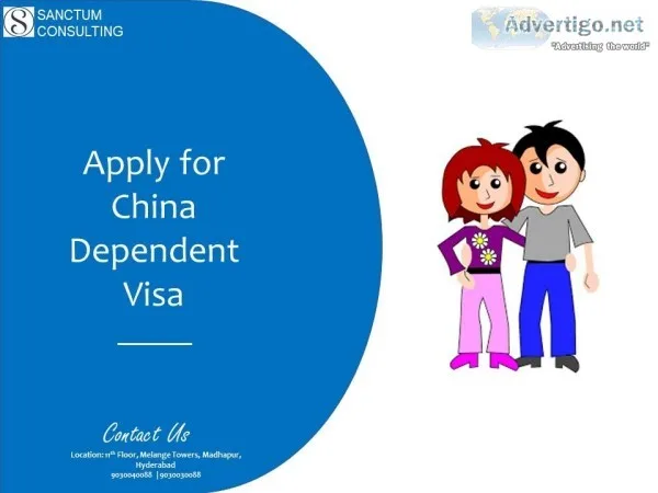 China Dependent Visa &ndash Service Available at Reasonable Rate