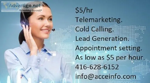 Expert Appointment Setter  Sales and Telemarketing