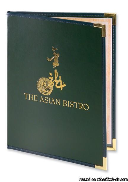 Two View Seville Menu Cover