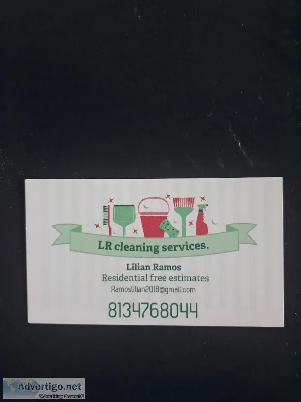 LR cleaning services.