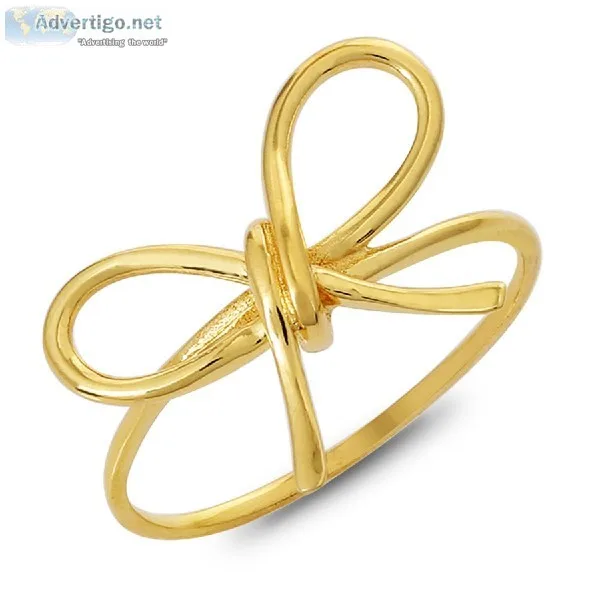 Plain Bow Ring