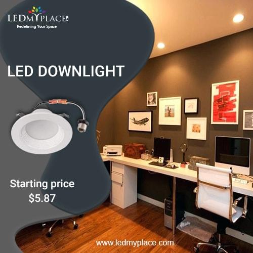 Enjoy Contemporary Lighting With (LED Downlight) At Discounted O