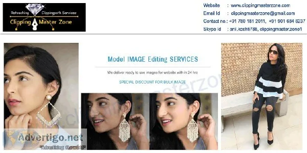 Model Photo Editing Services  Model Image Retouching Services in