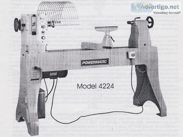 POWERMATIC  4224 Wood Turning Lathe