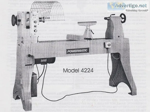 POWERMATIC  4224 Wood Turning Lathe