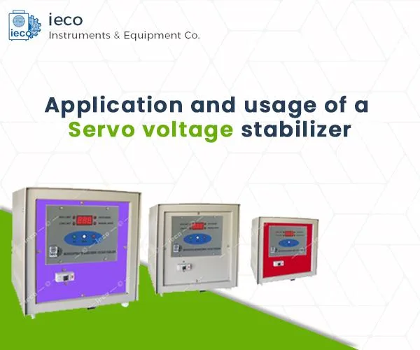Servo voltage Stabilizer Supplier and Manufacturer