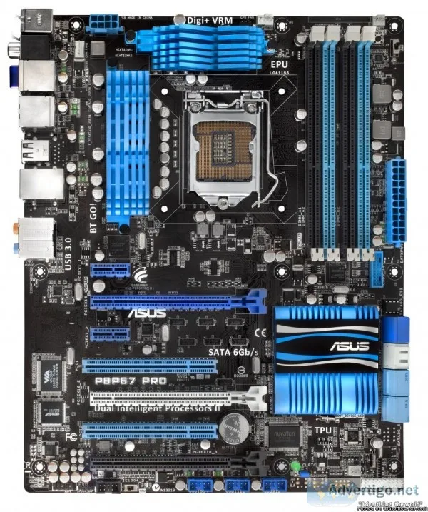 ASUS P8P67 Pro LGA1155 Motherboard w Disk