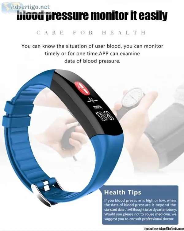 Hammer Fit Waterproof Fitness Tracker Band With Activity Tracker