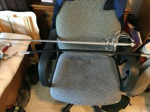 SILVER  and  STEEL   RAPIER  SWORD
