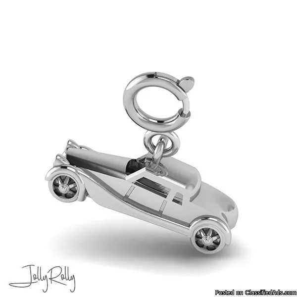 Duesenberg 35 Charm and Silver Jewellery By JollyRolly