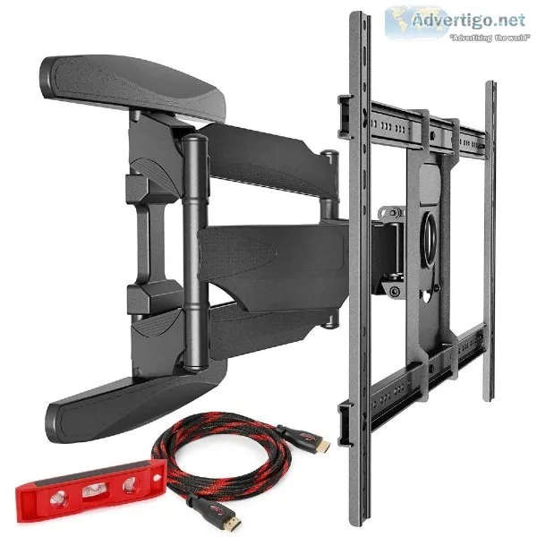 Articulating TV Wall Tilt Mount Bracket 40-70&quot wHDMI cord