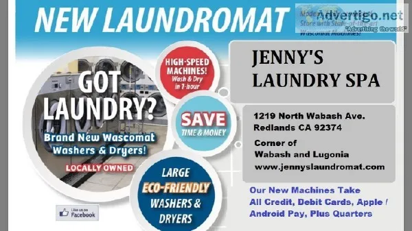 Jennys Laundromat laundry redlands mentone