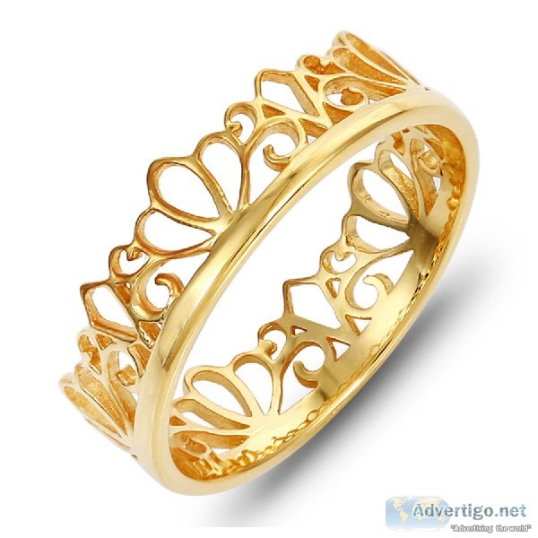 Crown Filigree Ring