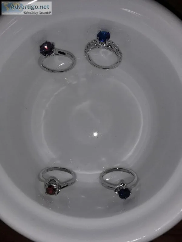 Bubbly Belle rings