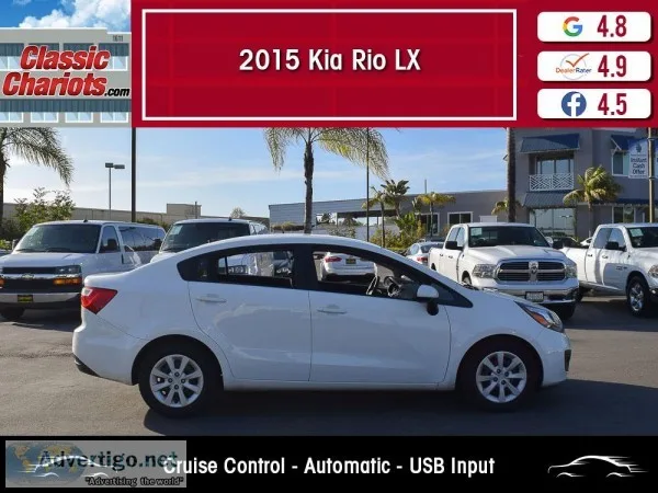 Used 2015 Kia Rio LX for Sale in San Diego - 19539