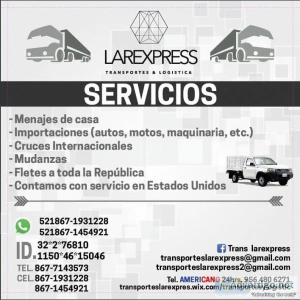 TRASLADAMOS TU MUDANZA DE CASA HACIA MEXICOASEGURAMOS TU MUDANZA
