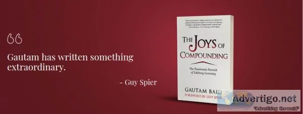 Buy The Best Investment Book Ever - Joys Of Compounding Is Now A