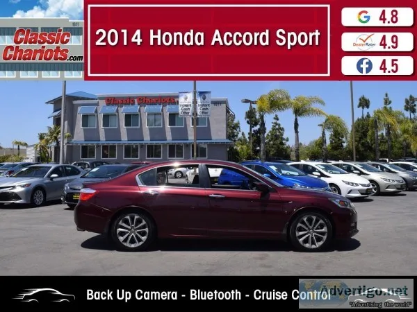 Used 2014 Honda Accord Sport for Sale in San Diego-19661