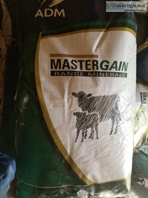 ADM Range Minerals loose mineral salt 50lb bags