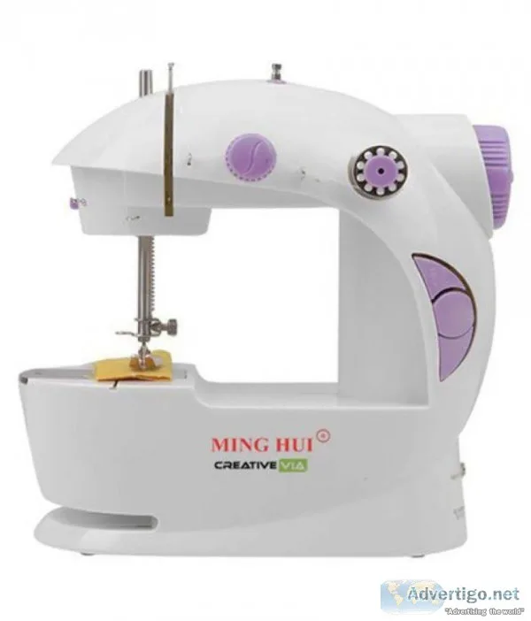 Multifunctional Sewing Machine for Home with Focus Light (Blue)