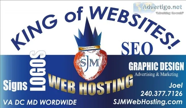 Website SEO Web Hosting Graphic Design Services Logos Signs