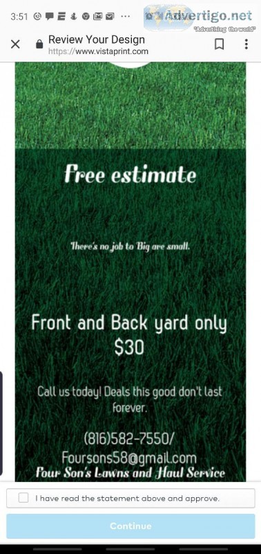 Lawn and Hauling