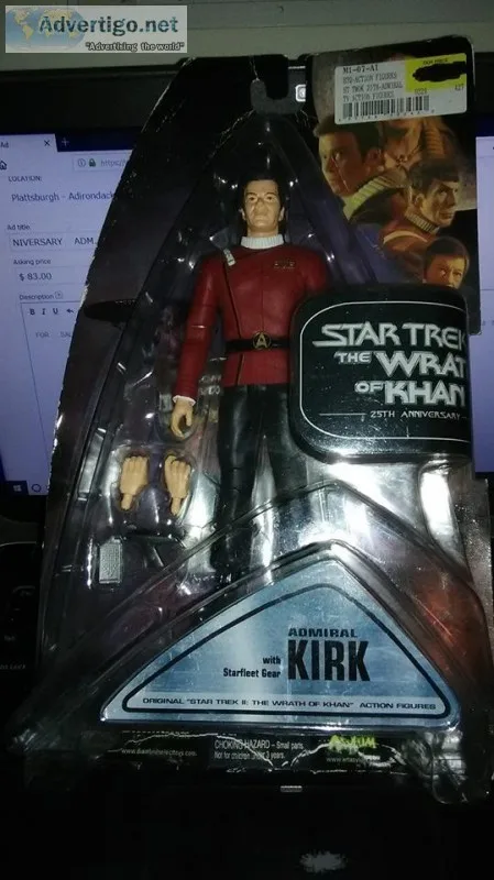 25th   ANNIVERSARY    ADM.   KIRK  TWOK  FIGURE