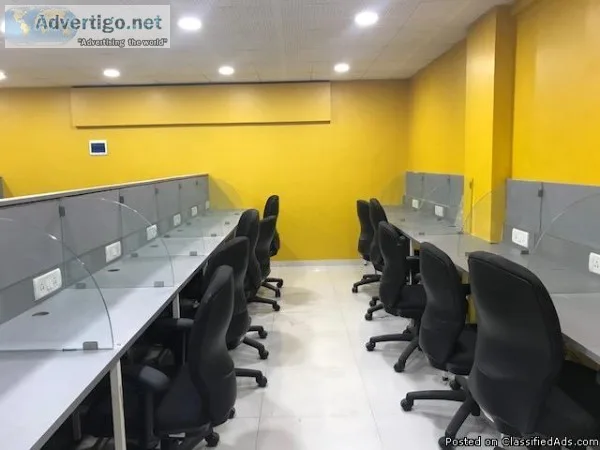 Office space for rent with 15 Seaters and a Manager Cabin