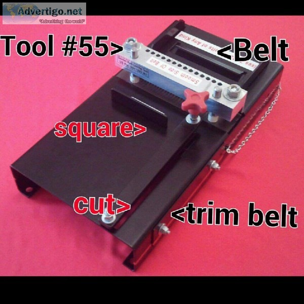 Portable beltlacing tool