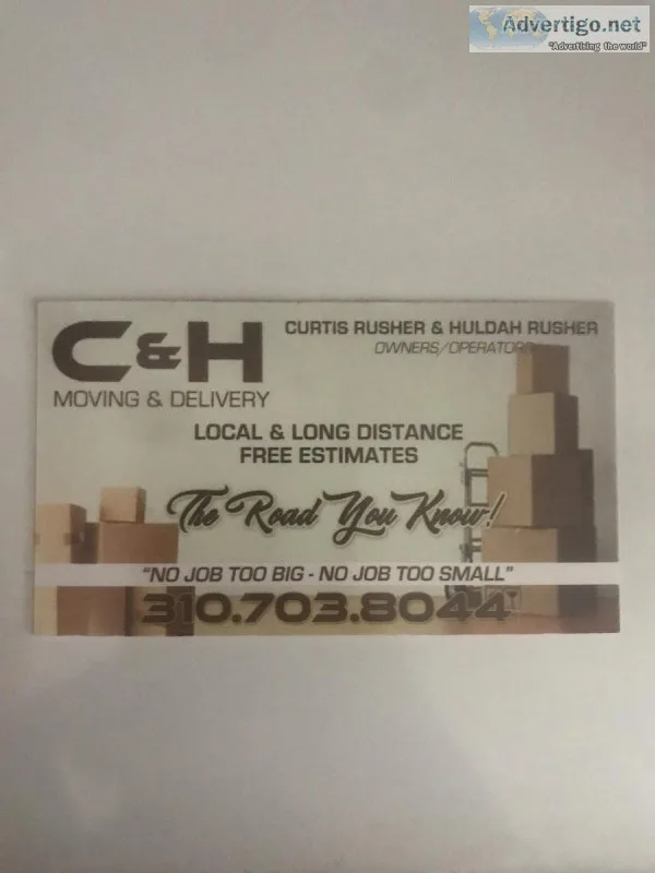 CandH Low price moving services