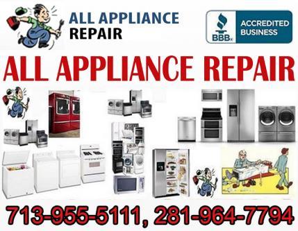 Appliance Repair and  Service  Katy Cypress  Houston  Area