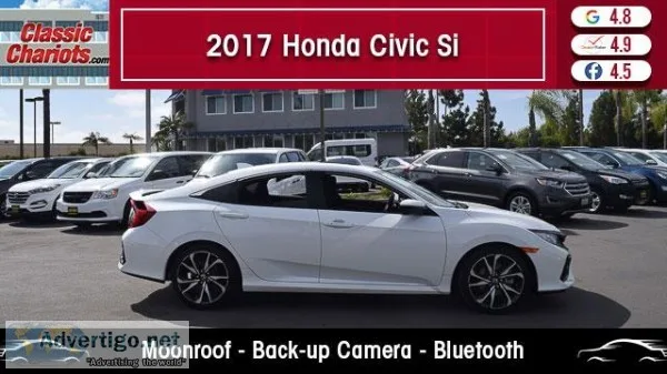 Used 2017 Honda Civic Si for Sale in San Diego - 20193