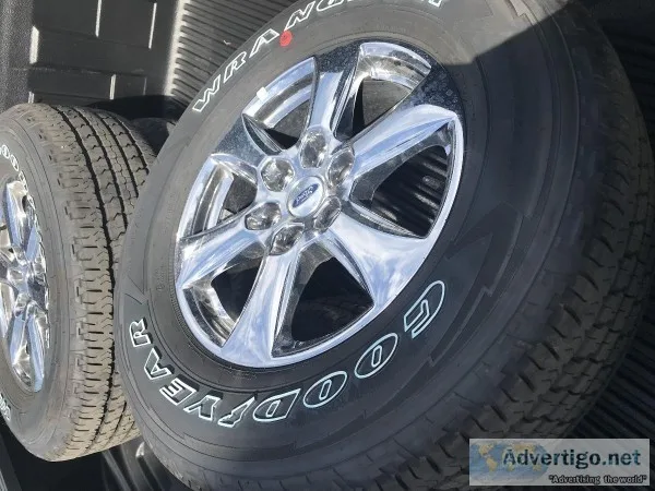 Brand new GoodyearWrangler Tires and Wheels