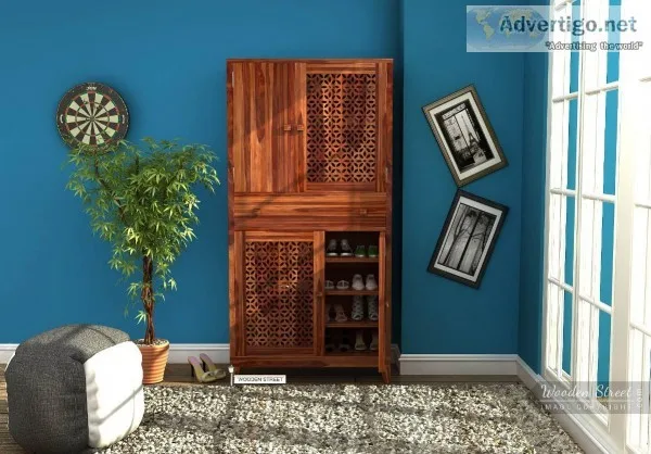 Heavy Sale on Shoe Cabinets - Wooden Street