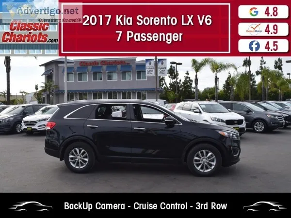 Used 2017 Kia Sorento LX V6 for Sale in San Diego - 20137