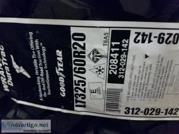 New BF goodrich tires