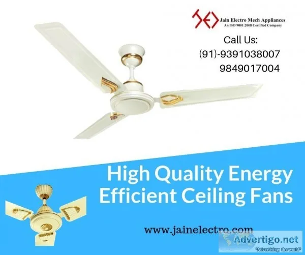 High-Quality Energy Efficient Ceiling Fans