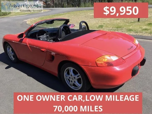1998 Porsche Boxster Cabriolet 2D
