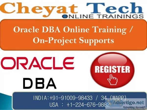 oracle dba online training - cheyat tech