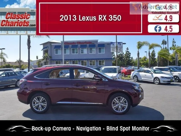 Used 2013 Lexus RX 350 for Sale in San Diego - 20086