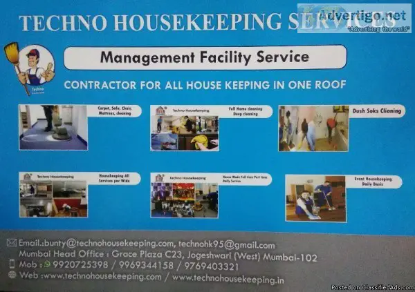 techno housekeeping or house made services