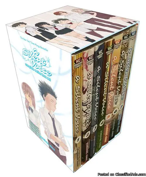 A Silent Voice Book and DVD
