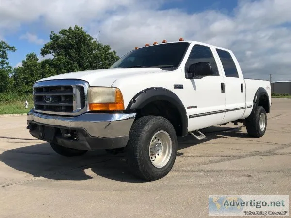 1999 FORD SUPER DUTY F-250 LARIAT 4X4 CREW CAB