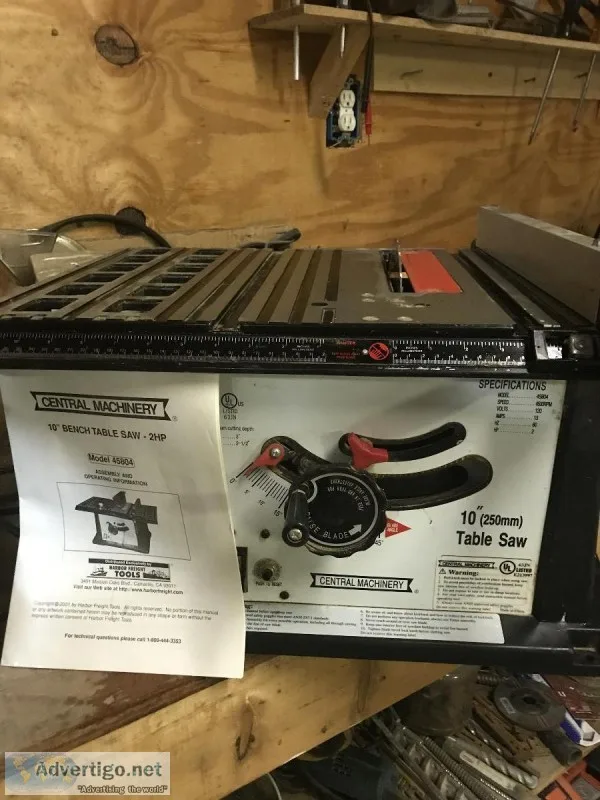 10&quot Portable Saw