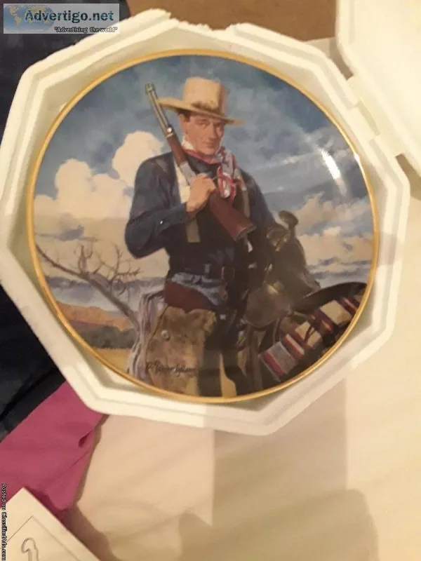 John Wayne plates
