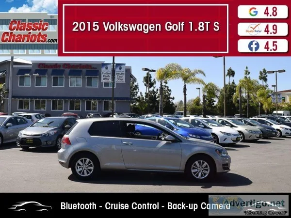 Used 2015 Volkswagen Golf 1.8T S for Sale in San Diego - 19571