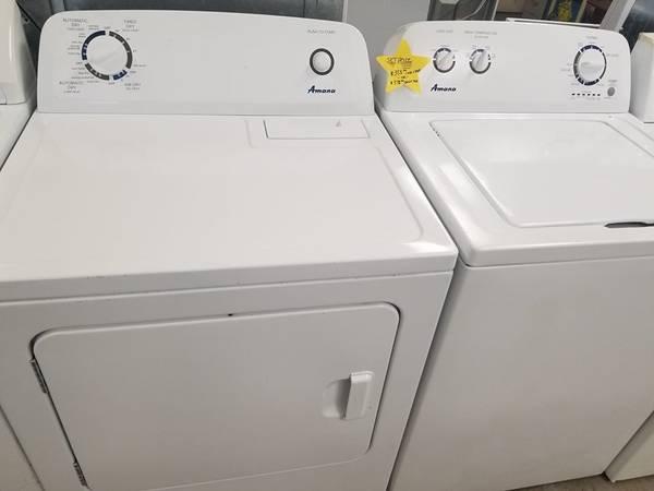 AMANA WASHER DRYER SET