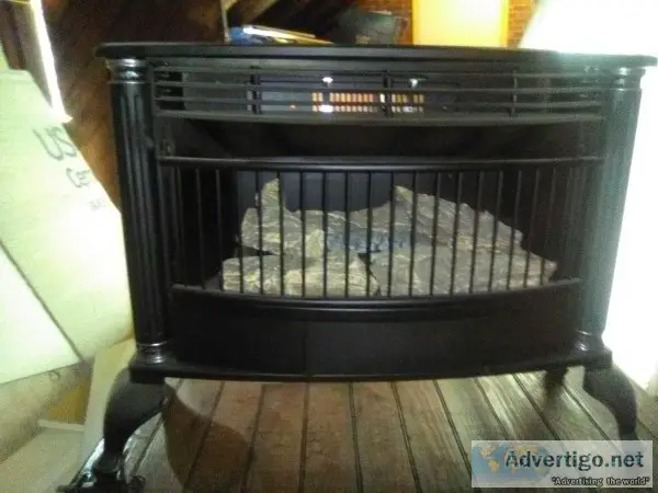 fake wood burning stove