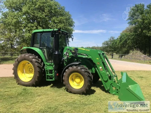 2017 John Deere 6110M Tractor
