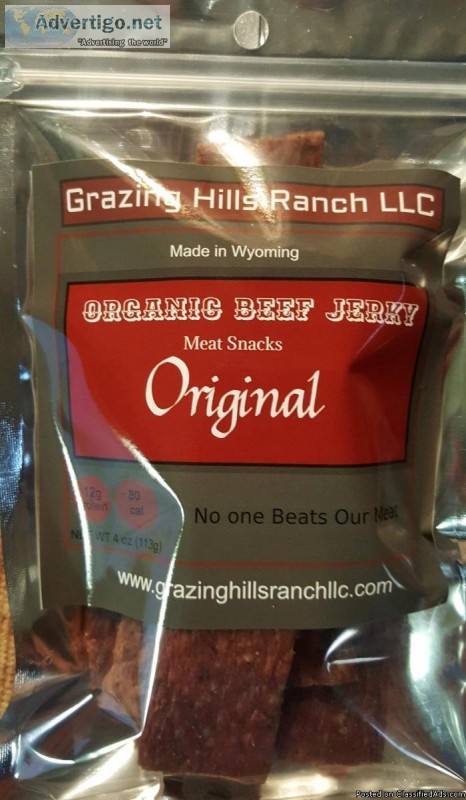 Organic Beef Jerky 1lb